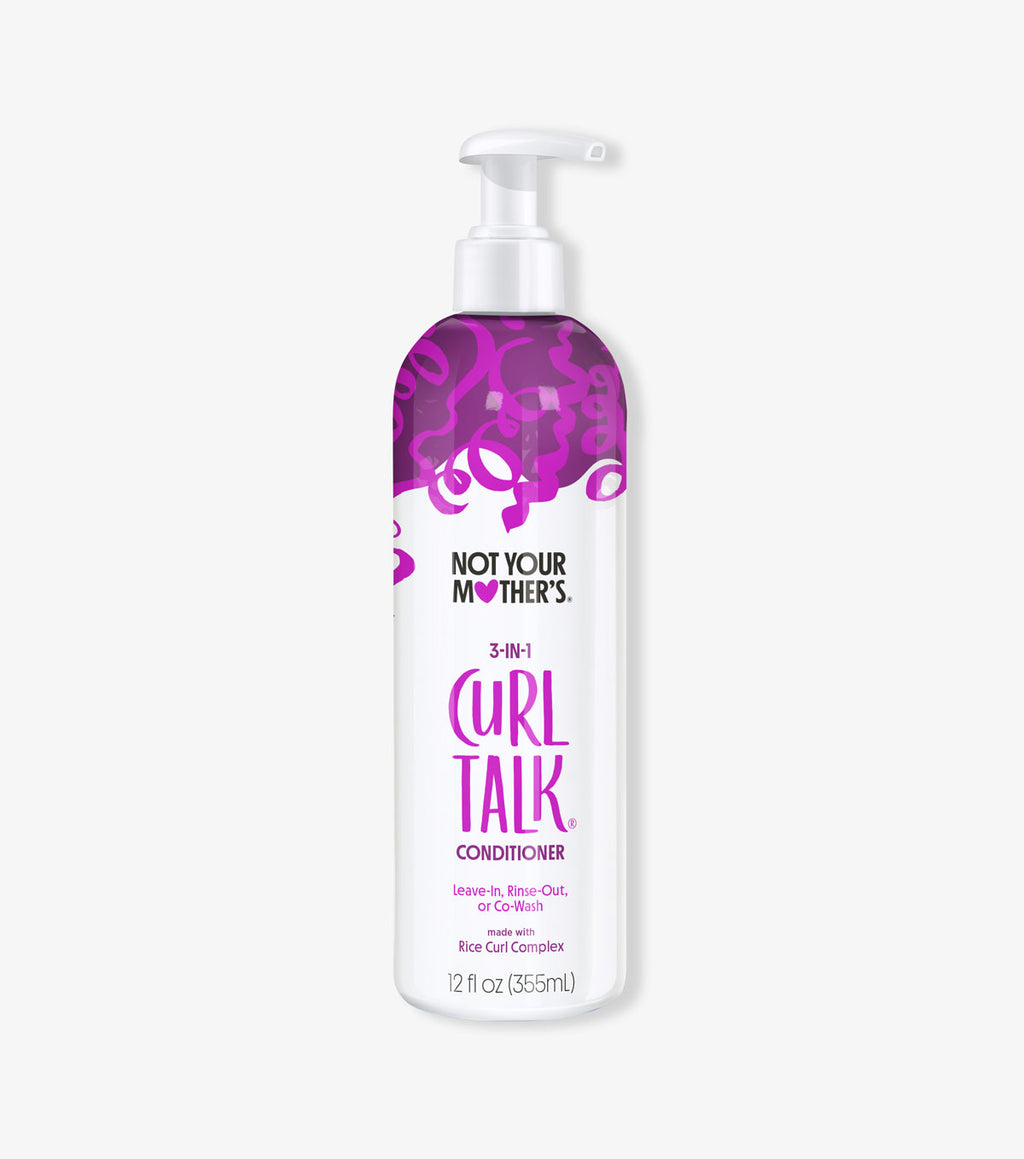 Effortlessly moisturize curls with the NYM Curl Talk 3-in-1 Conditioner.