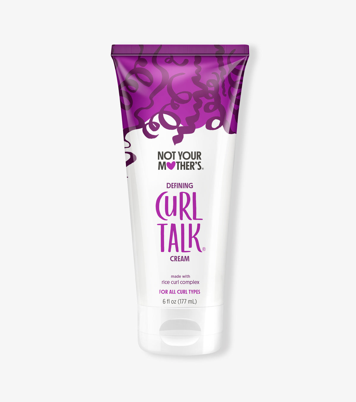 Define curls without the fragrance and proten using NYM Curl Talk Curl Cream.