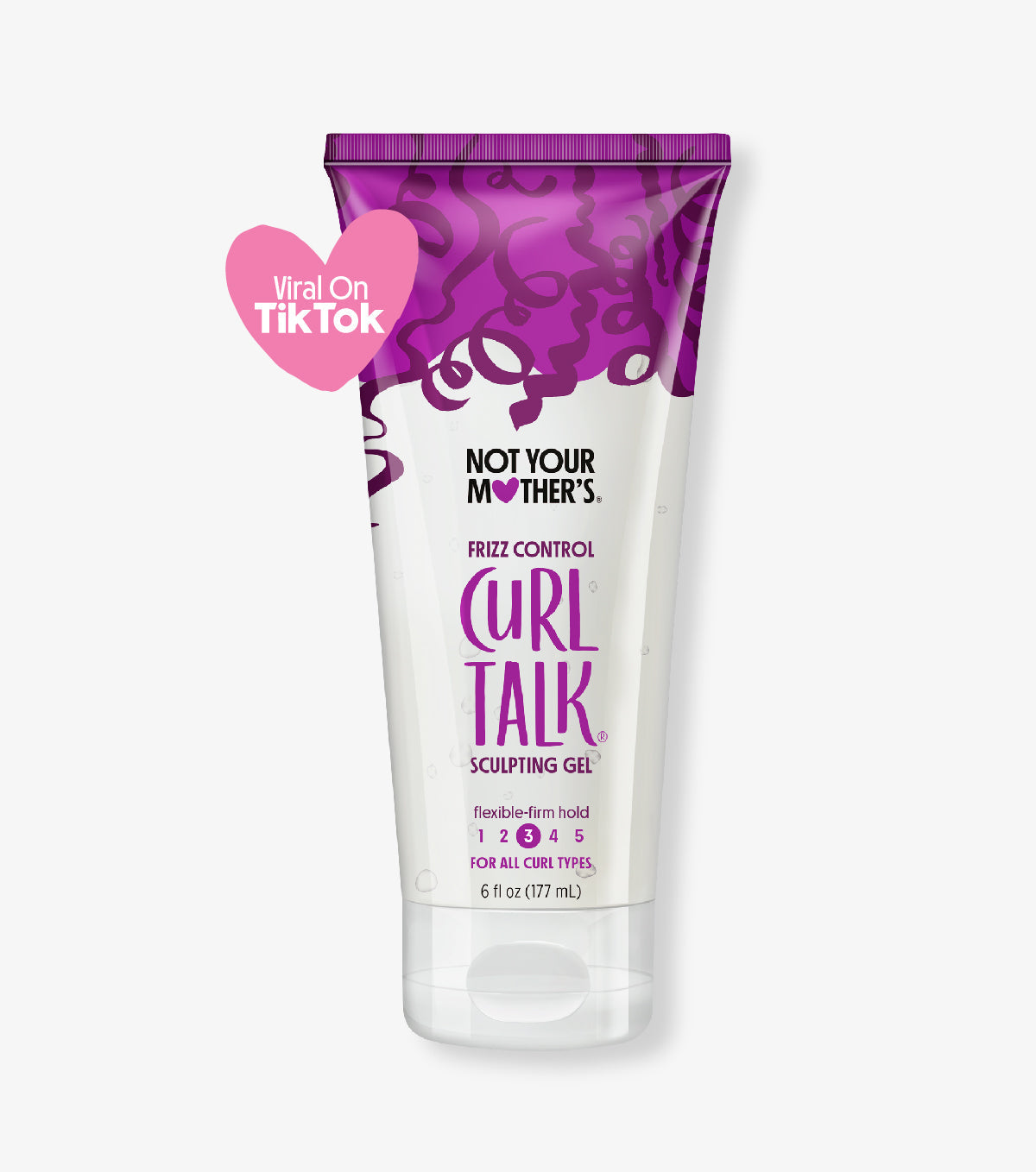 Control and sclupt curls without fragrance and protein with NYM Curl Talk Sculpting Gel.