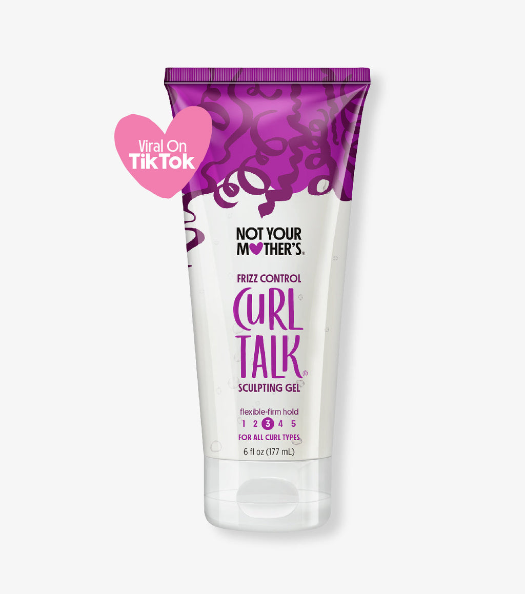 Control and sclupt curls without fragrance and protein with NYM Curl Talk Sculpting Gel.