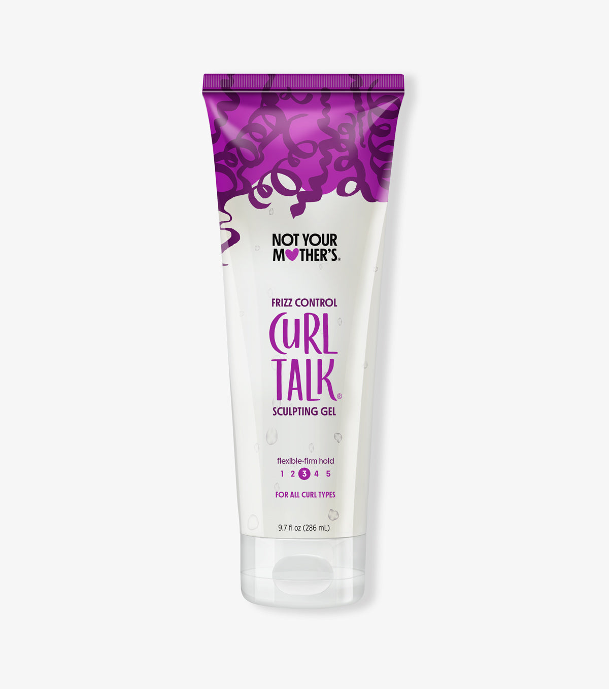 NYM Curl Talk Frizz Control Gel for curly hair.