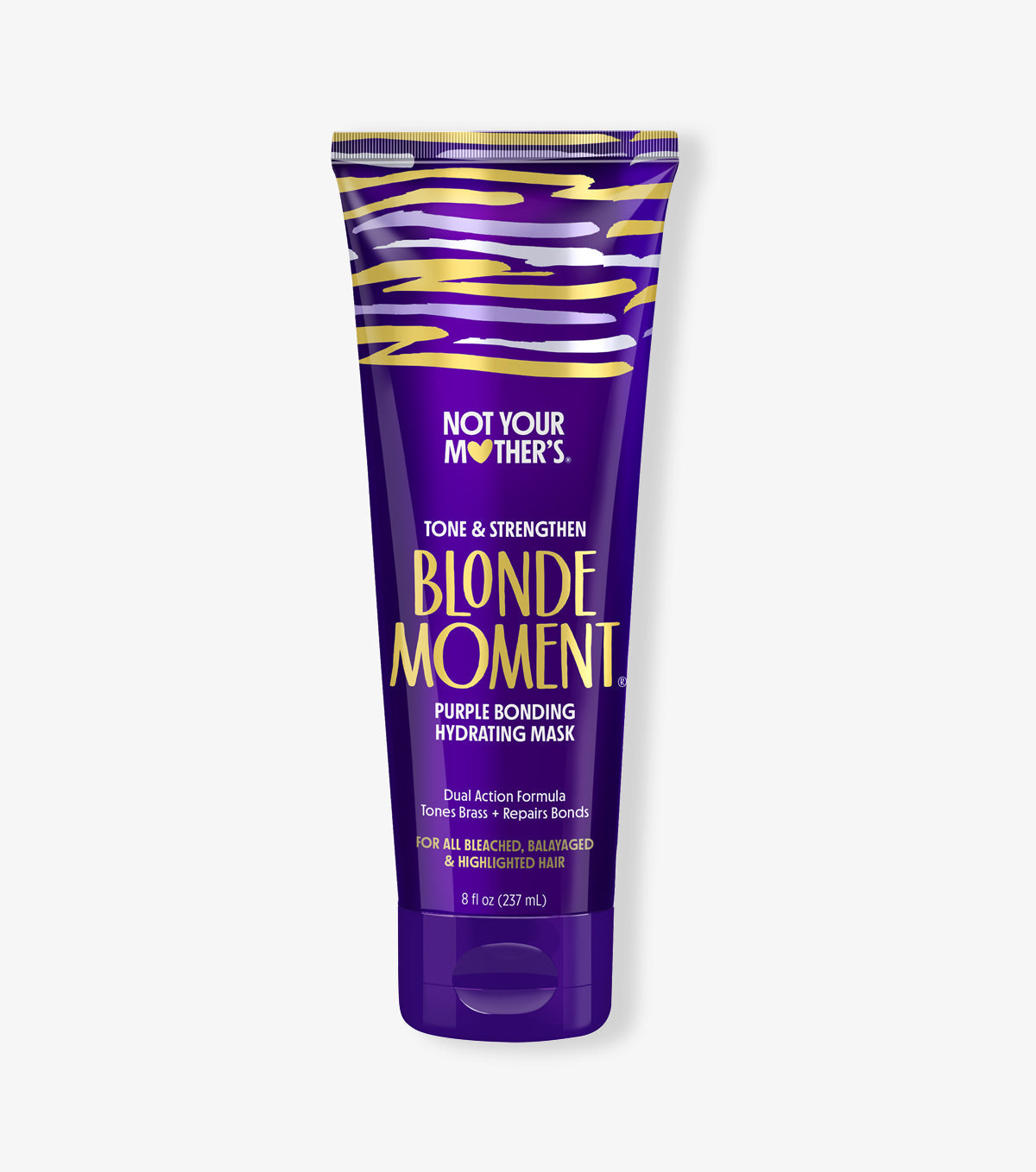 Tone and strengthen blonde hair with the NYM Blonde Moment hydrating and bonding mask.