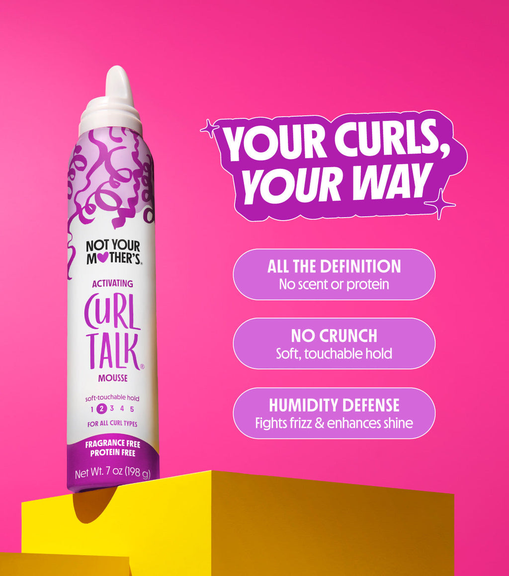 Benefits of Curl Talk Fragrance & Protein Free Activating Mousse