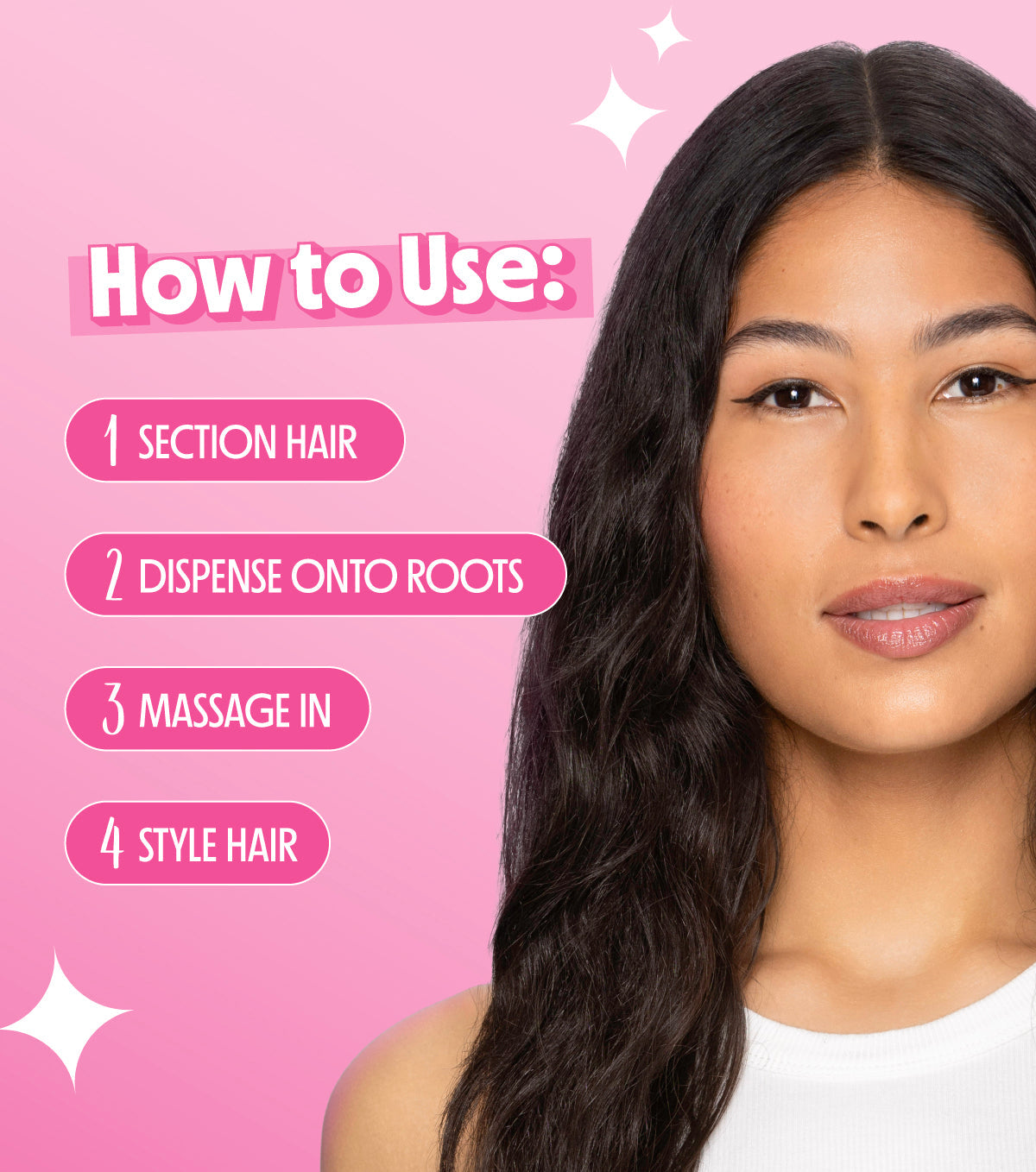 How to use Clean Freak Dark Hair Dry Shampoo Powder