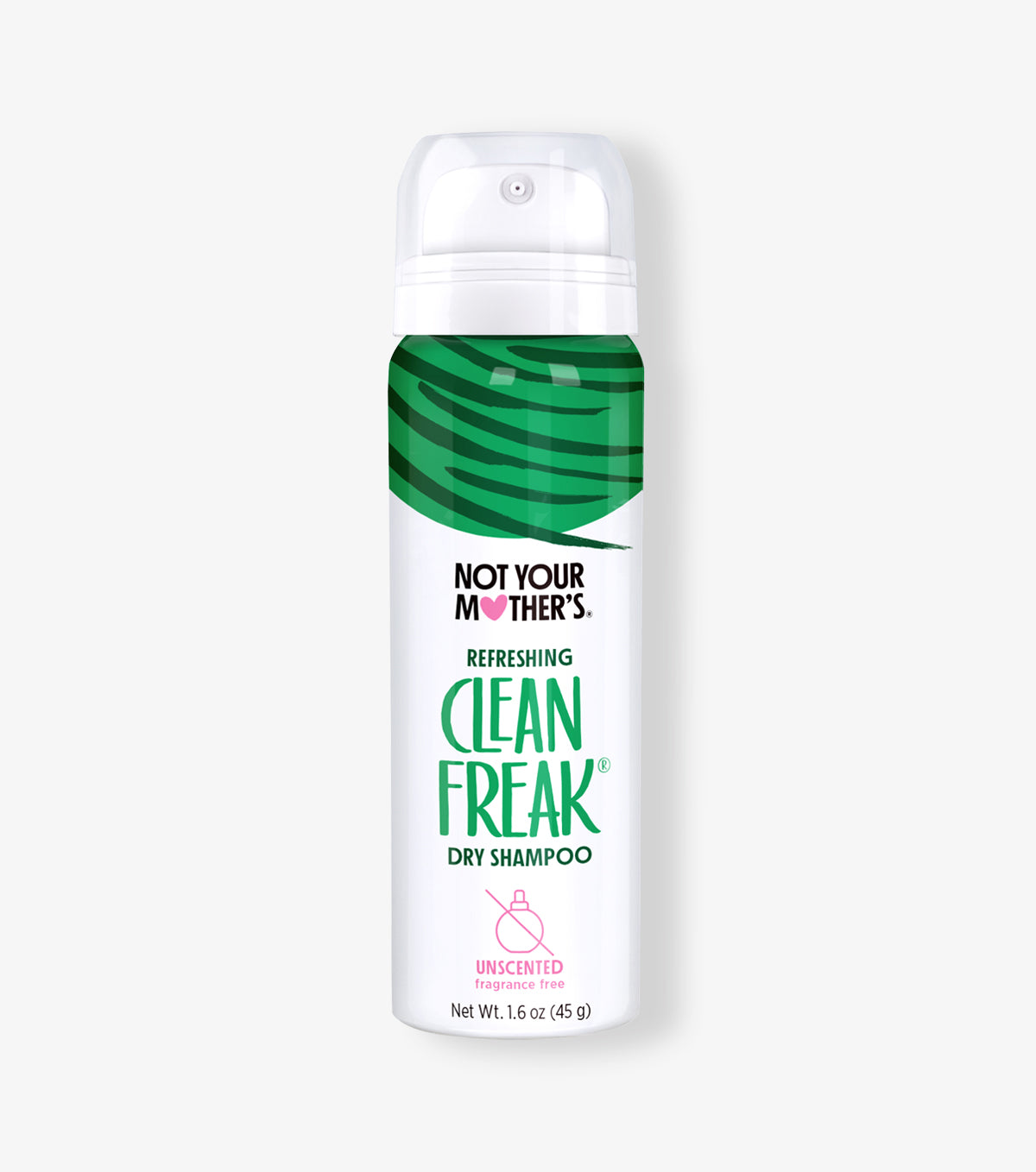 The unscented Clean Freak Dry Shampoo travel size spray.