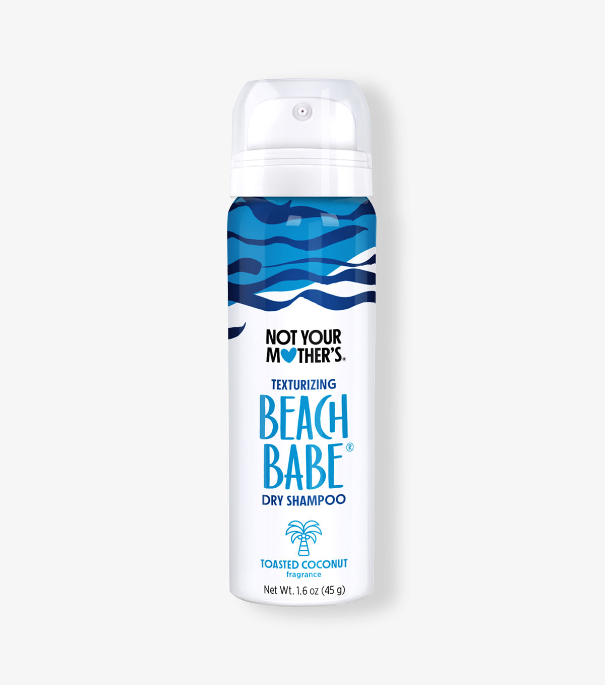 Keep hair fresh and texturized on the go with travel sized Beach Babe Dry Shampoo.