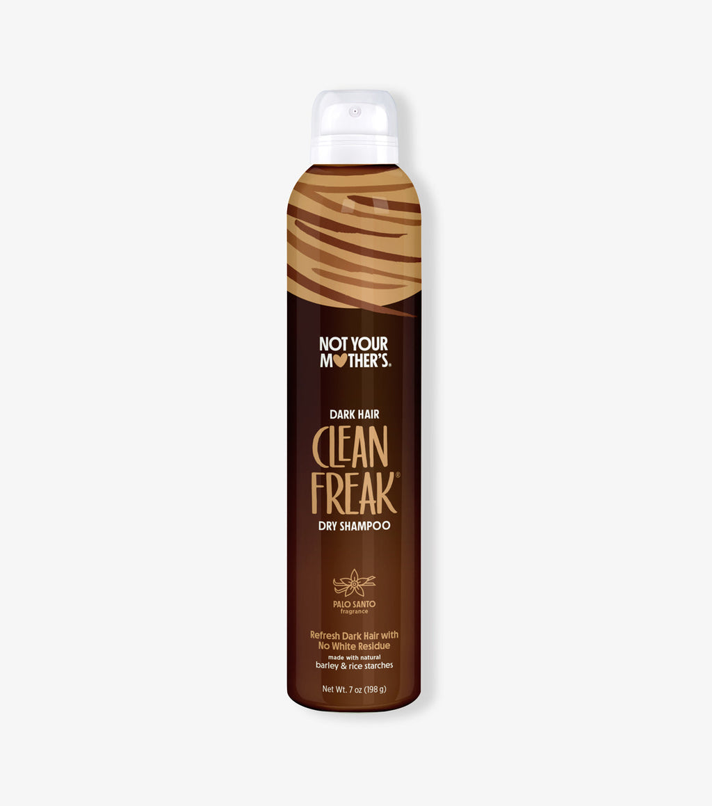 Refresh your dark hair without the white residue with Clean Freak Dark Hair Dry Shampoo.