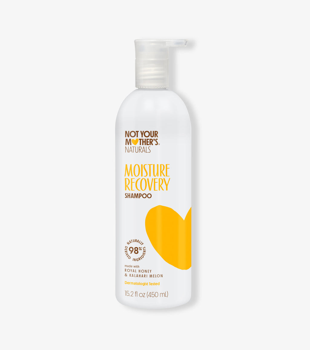 The NYM Royal Honey and Kalahari Melon Moisture Recovery shampoo made with natural ingredients.