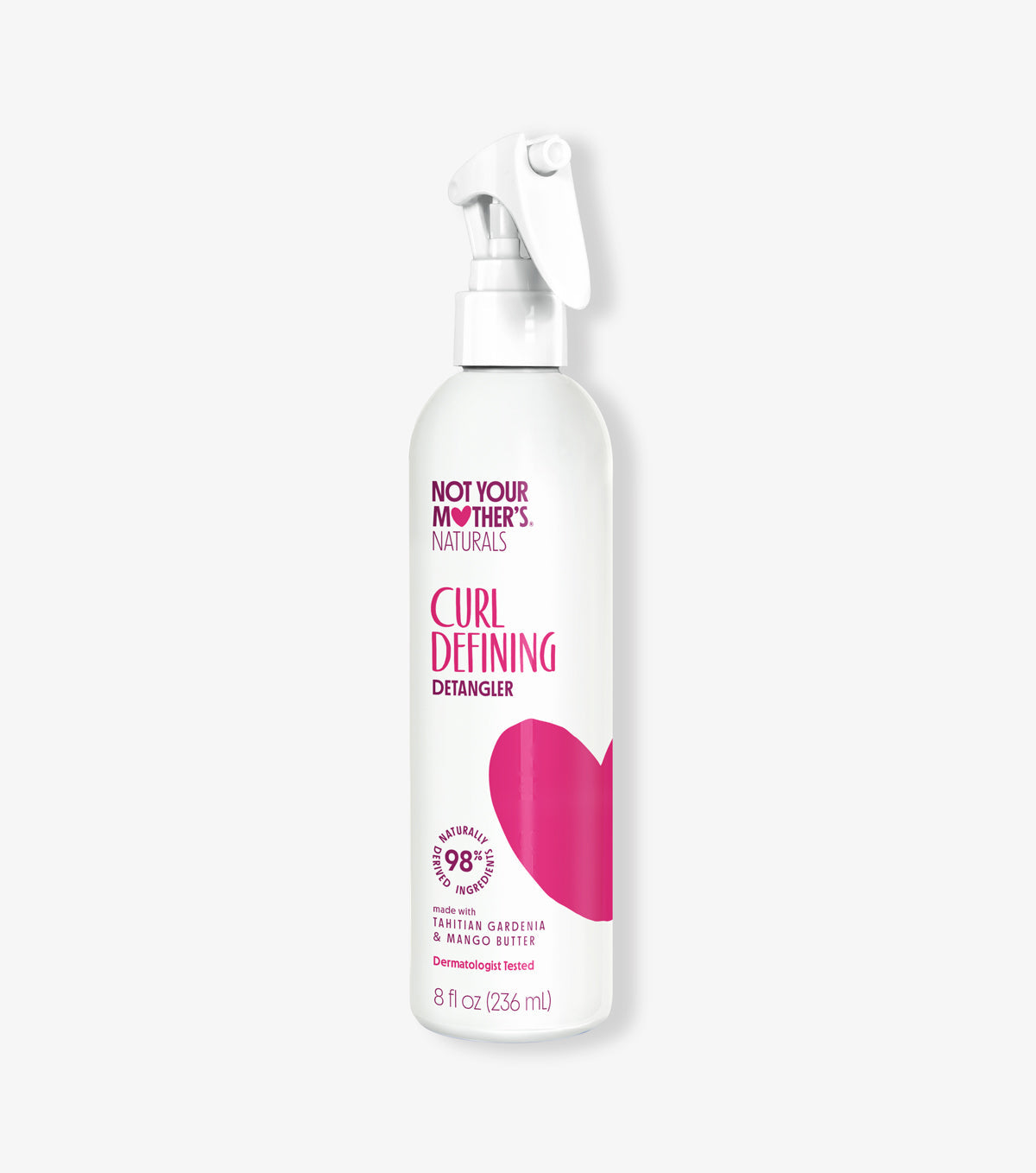 The NYM Curl Defining Tahitian Gardenia & Mango Butter detangler made with natural ingredients.