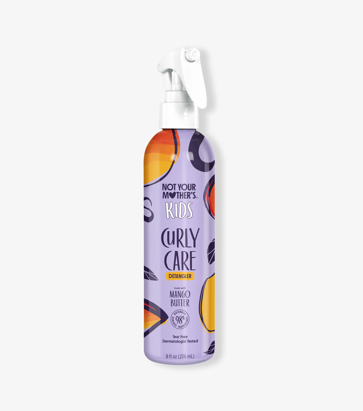 Detangle curls with natural ingredients using NYM Curly Care Detangler. 