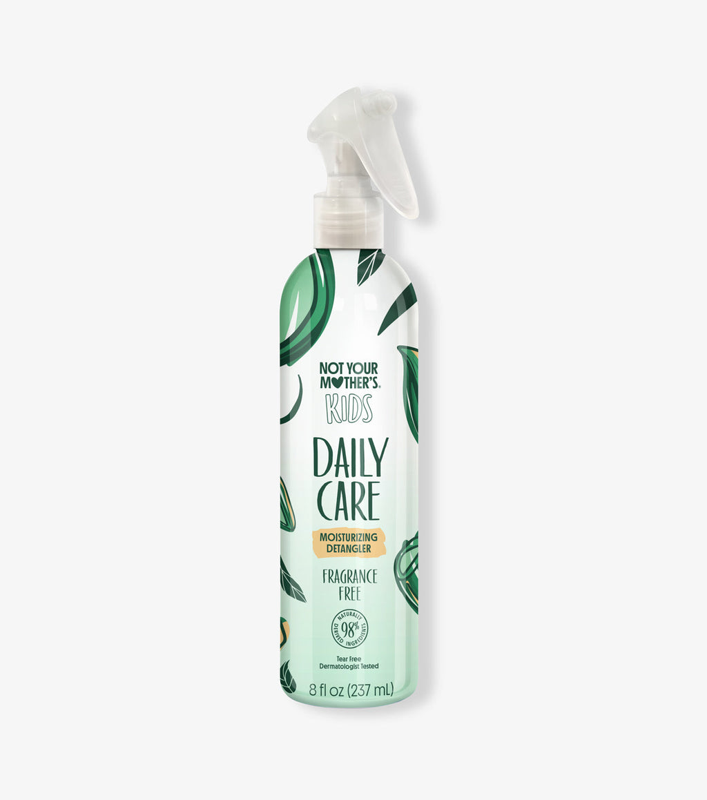The NYM Kids Fragrance Free Daily Care detangler spray. 